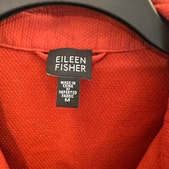 Eileen Fisher Cotton Textured Jacket Size Medium - Picture 2 of 9